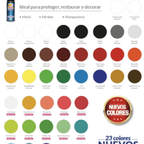PROM LACA BLANCA SEMIBRILLANTE AEROCOLOR AEROSOLES 300 ML