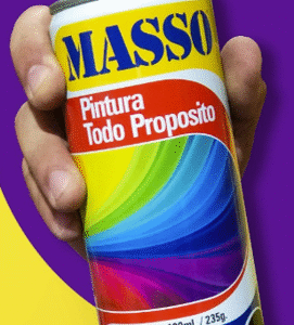 PINTURA EN AEROSOL-MASSO AZUL FLUORESCENTE
