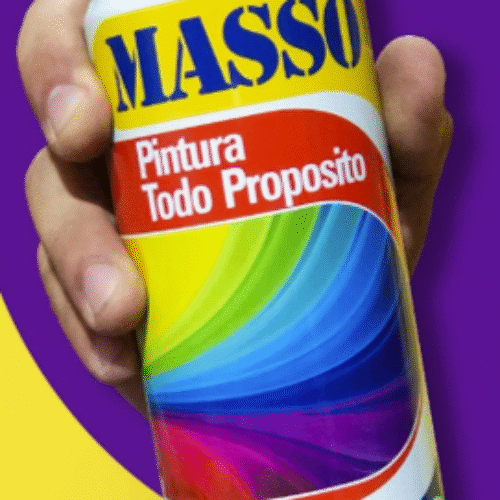 PINTURA EN AEROSOL-MASSO VERDE FLUORESCENTE