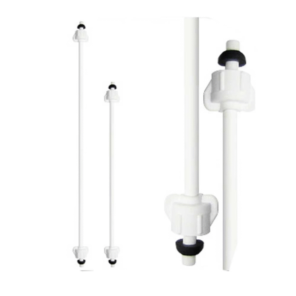 ACOPLE PLASTICO SANITARIO FLEXIBLE X 40 CM