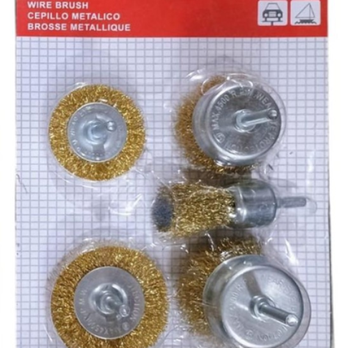 CEPILLOS DE ALAMBRE DE ACERO X 3 PIEZAS -B3