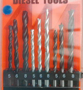 JUEGO DE BROCAS PARA CONCRETO, MADERA Y METAL