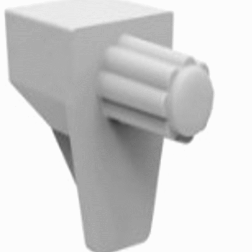 SOPORTE ENTREPAÑO Blanco X 100 UND