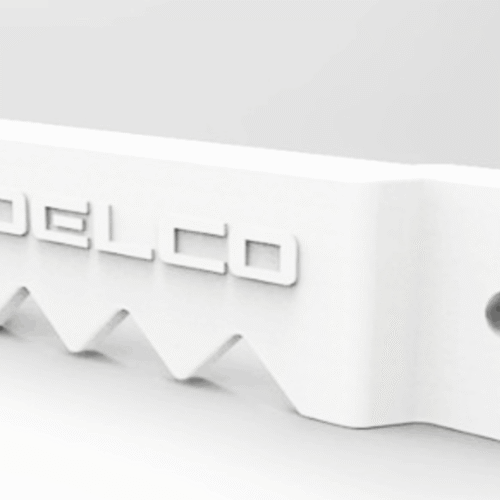 SOPORTE SERRUCHO Plastico Nylon X 100 UND