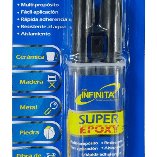 SUPER EPOXY 25 GRAMOS 2 EN 1 – 749 ALTAS TEMPERATURAS