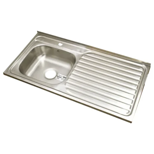 LAVAP ATLANTIS BASIC A/INOX 100×50 SOBREPONER IZQ 1H( 62302)