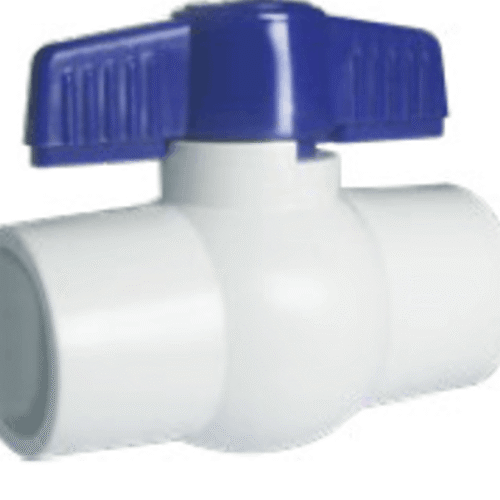 VALVULA DE BOLA PVC LISA 1/2″ ATLANTIS