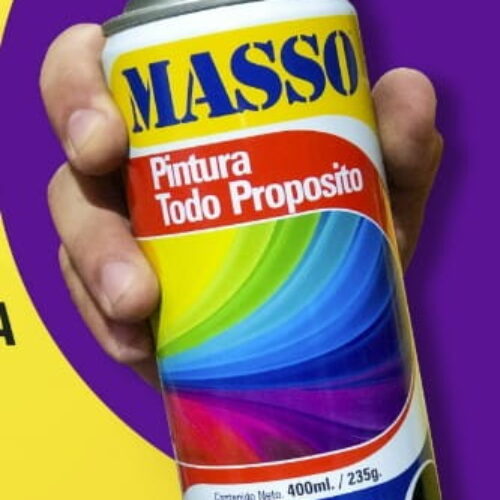 PINTURA EN AEROSOL-MASSO AZUL MASSO