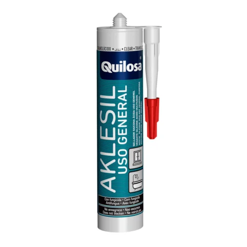 QUILOSA AKLESIL SILICONA 0.28 L BLANCO ES-FR- GB-PT
