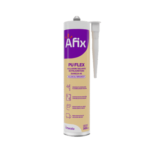 PU FLEX – POLIURETANO GRIS X TUBO DE 300 ML