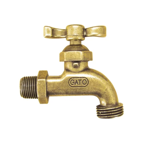LLAVE TERMINAL.MANG REF 1345 LATÓN ANT- IDEACE GATO