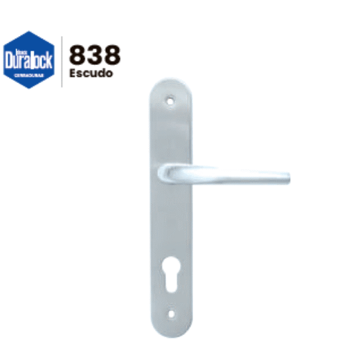 ESCUDO ALUMINIO ANODIZADO 85 MM CROMO 841