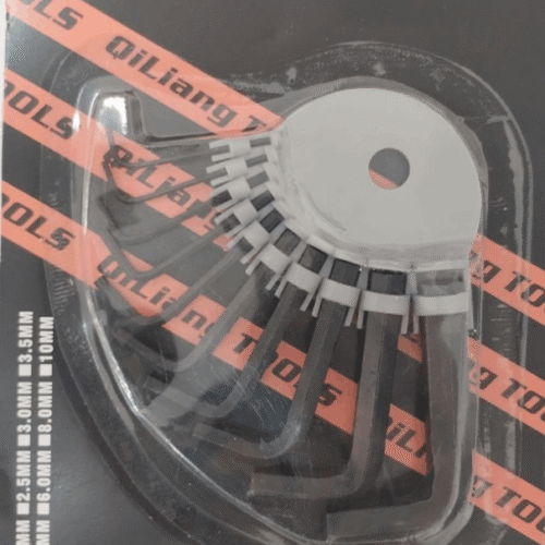 SET DE LLAVE HEXAGONAL X 10 PCS