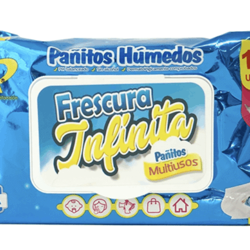 PAÑITOS HUMEDOS BOLSA X 100
