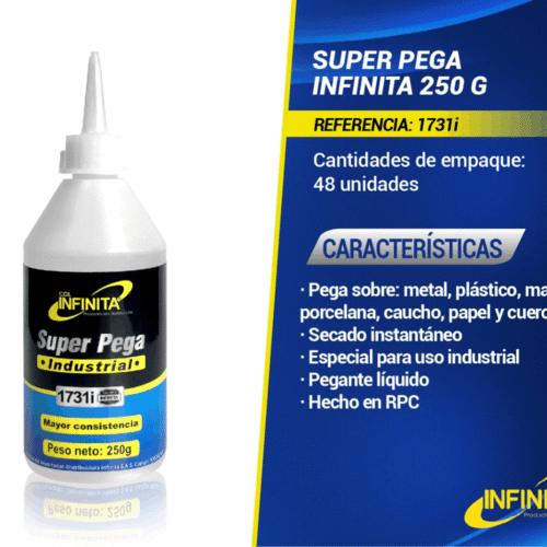 SUPER PEGA INFINITA 250 GRAMOS (INDUSTRIAL)