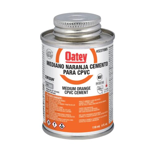 CEMENTO CPVC CORZAN NARANJA 8 OZ- 1/16